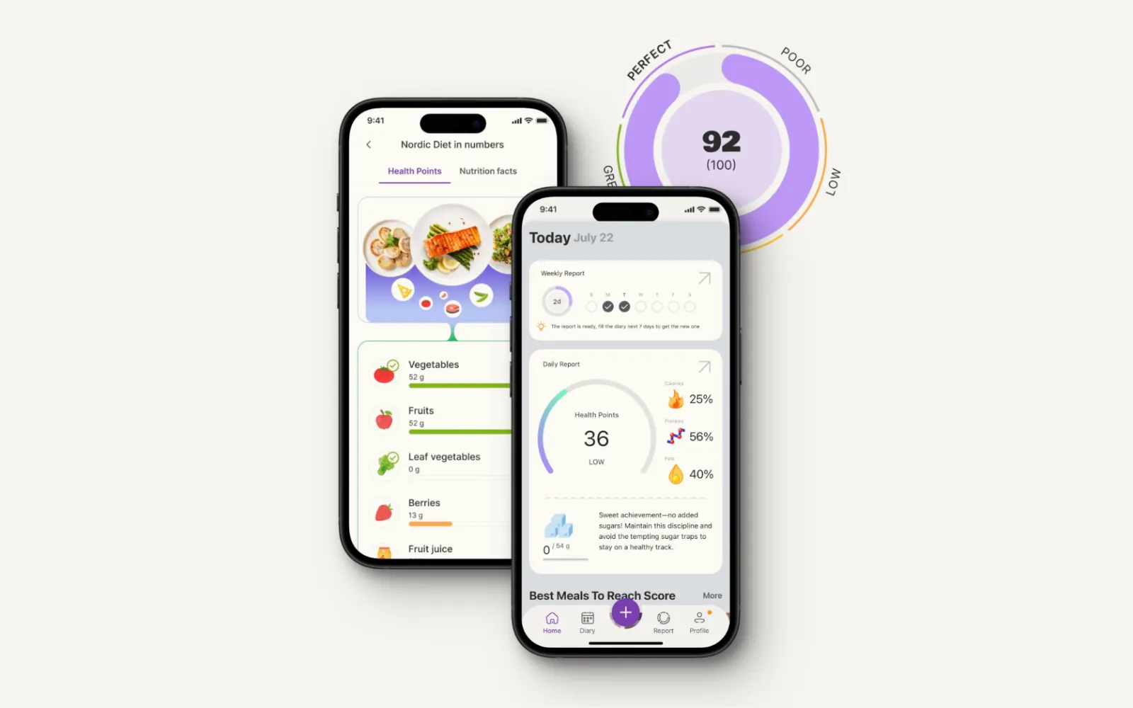 EatBeat - app screens or eatbeat.ai